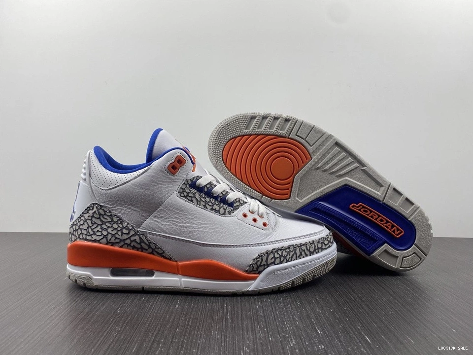 Cheap  Jordan Air 3 136064-148 “Knicks 0522